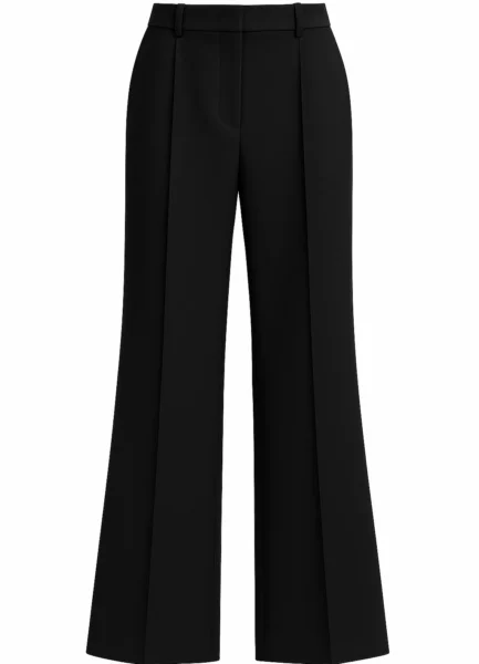 Pants R23 Wide-leg, mid-rise, wool tailoring